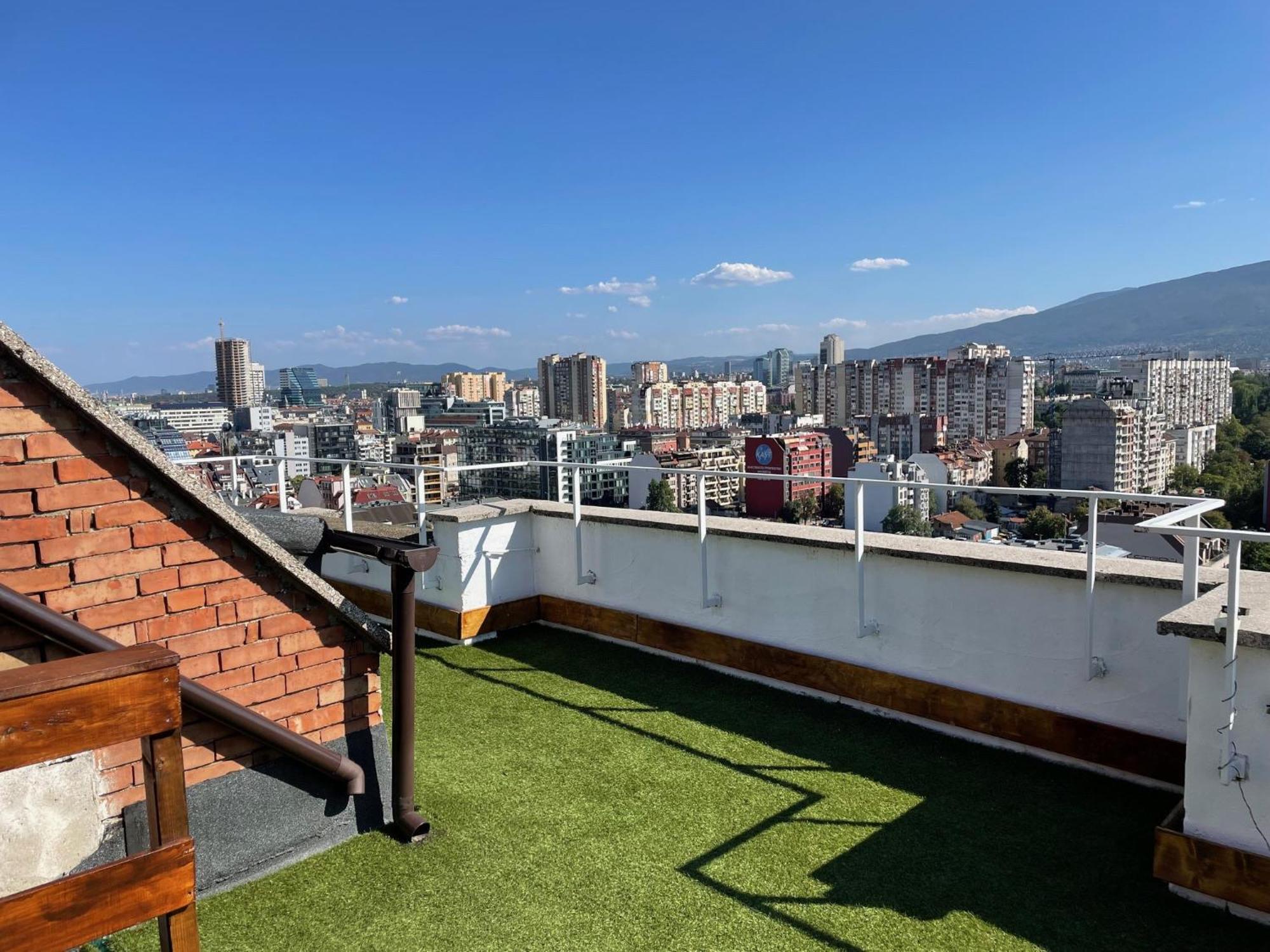 Rooftop City Loft Sofia Zewnętrze zdjęcie