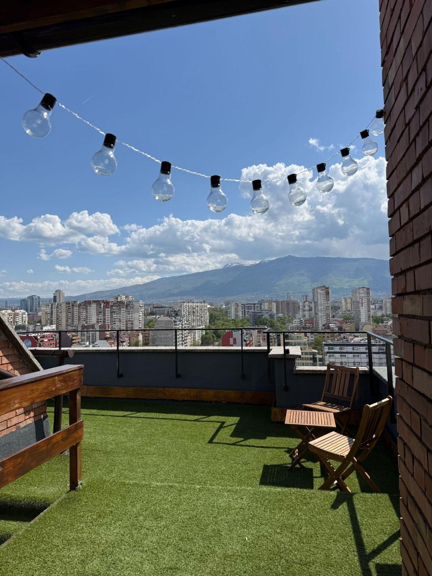 Rooftop City Loft Sofia Zewnętrze zdjęcie